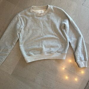 Aritzia wilfred sweatshirt heather grey XS